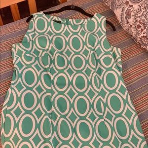 Bright and fresh shift dress